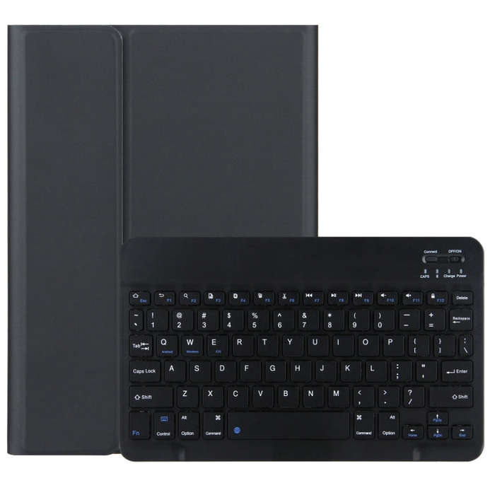For Lenovo Tab M10 3rd Gen TB-328XU Bluetooth Keyboard Leather Tablet Case(Black)