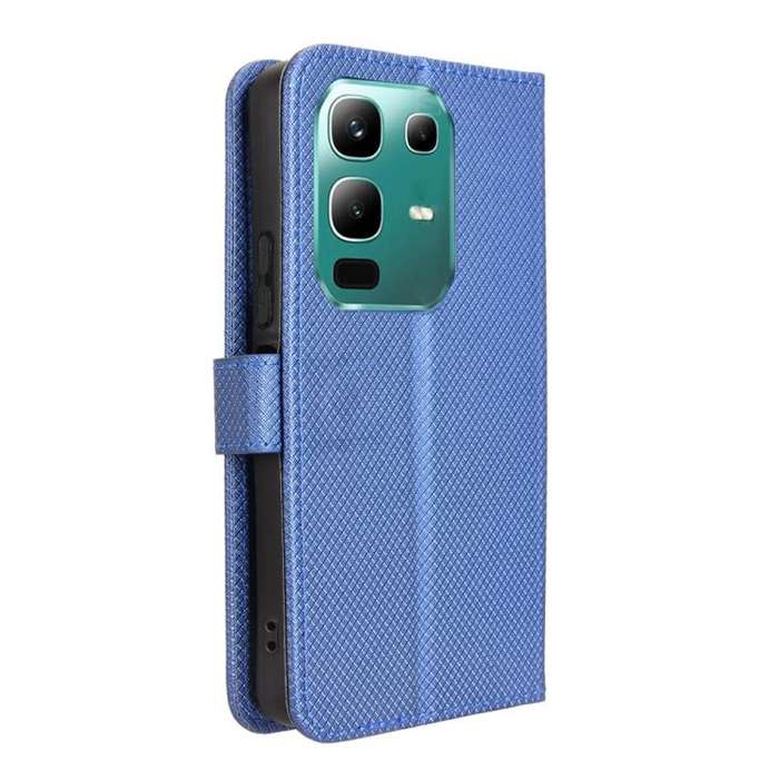 For Infinix Note 50x 5G Diamond Texture Leather Phone Case(Blue)