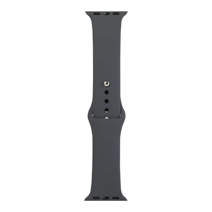 For Apple Watch Series 9&8&7 41mm / SE 3&SE 2&6&SE&5&4 40mm / 3&2&1 38mm Silicone Watch Band, Lon...