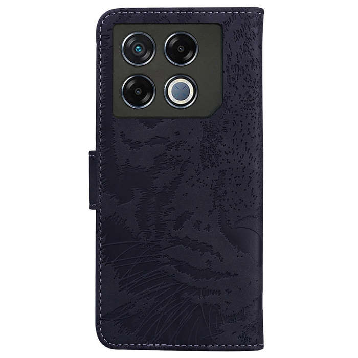 For Infinix GT 20 Pro Tiger Embossing Pattern Flip Leather Phone Case(Black)