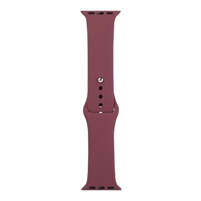 For Apple Watch Series 9&8&7 41mm / SE 3&SE 2&6&SE&5&4 40mm / 3&2&1 38mm Silicone Watch Band, Lon...