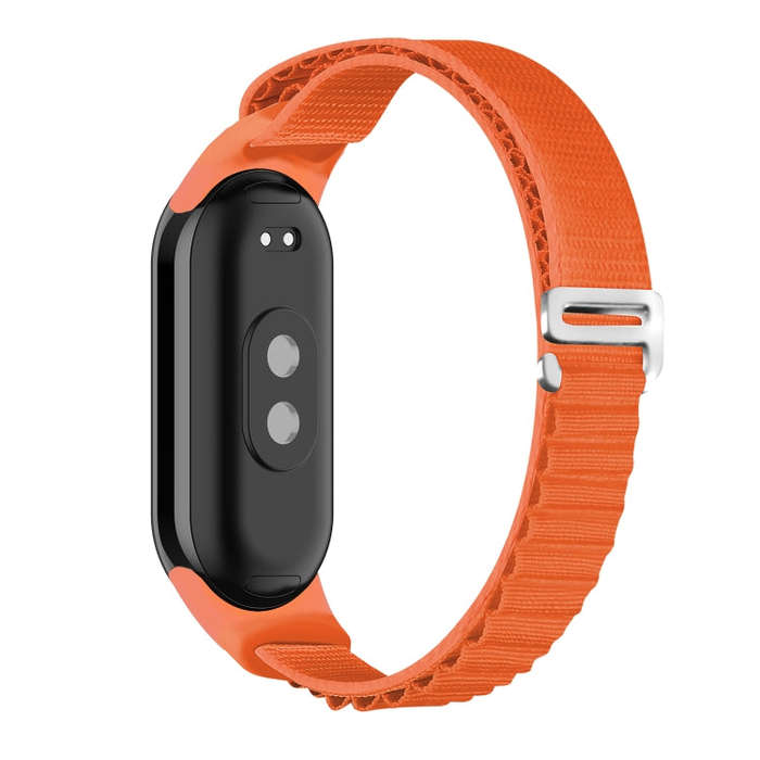 For Xiaomi Mi Band 8 Loop Nylon Watch Band(Orange)