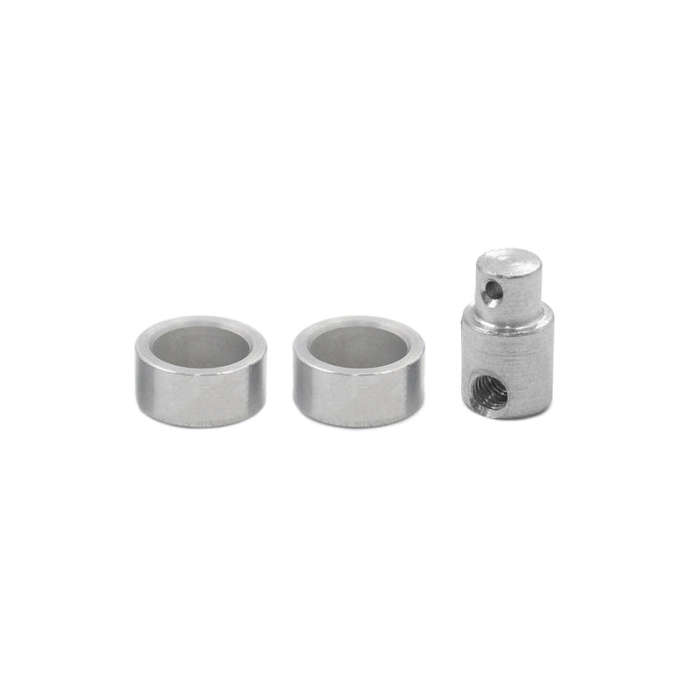 For Turbo TH400 TH350 TH250/200 TH200-4R TH700-R4 4L60 35498 Shifter Bracket Kit(Silver)