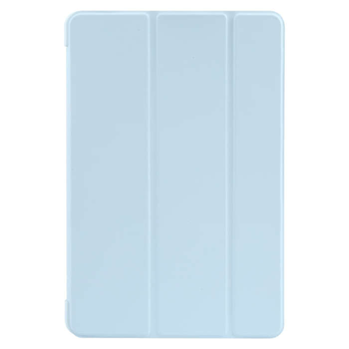 For Huawei MatePad 11 2023 GEBEI 3-folding Holder Shockproof Flip Leather Tablet Case(Sky Blue)