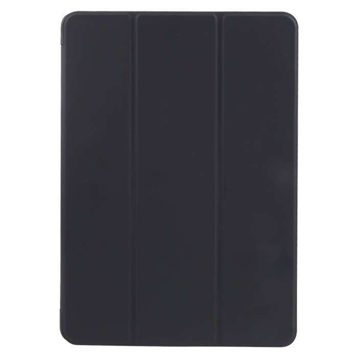 For Huawei MatePad Air 11.5 GEBEI 3-folding Holder Shockproof Flip Leather Tablet Case(Black)