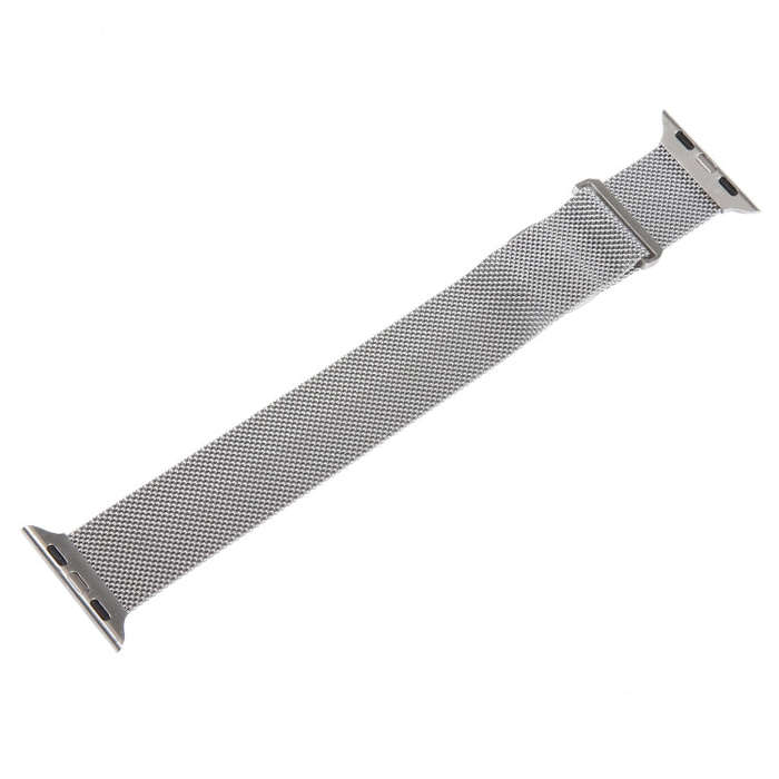 For Apple Watch SE 2023 40mm Milanese Metal Magnetic Watch Band(Silver)