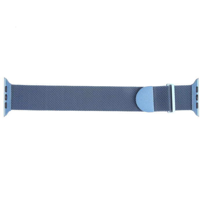 For Apple Watch Ultra 2 49mm Milanese Metal Magnetic Watch Band(Blue)