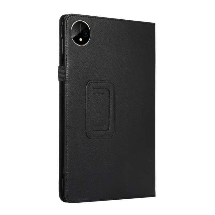 For Huawei MatePad Pro 11 2024 Litchi Texture Leather Tablet Case with Holder(Black)