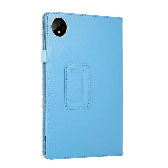 For Huawei MatePad Pro 11 2024 Litchi Texture Leather Tablet Case with Holder(Sky Blue)