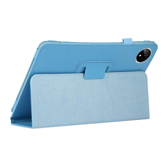 For Huawei MatePad Pro 11 2024 Litchi Texture Leather Tablet Case with Holder(Sky Blue)