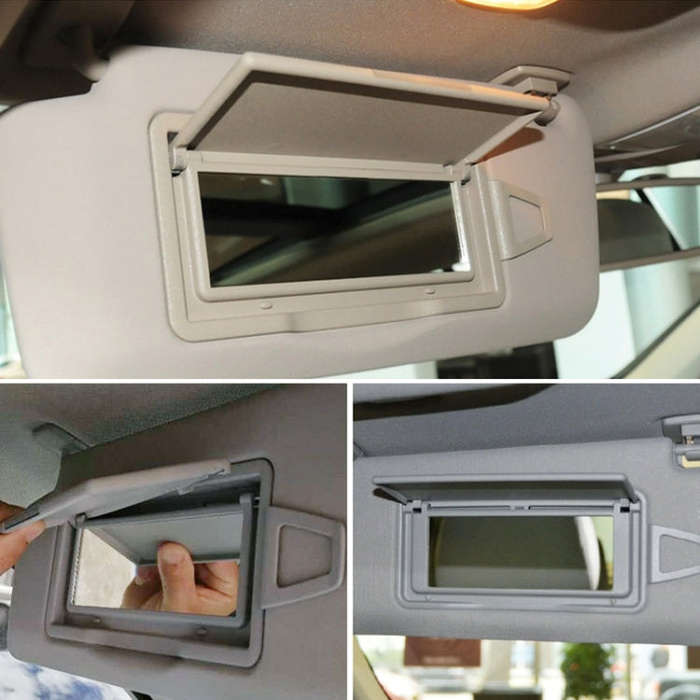 For Mercedes Benz E / CLS Class W212 W218 Left Driving Car Sun Visor Makeup Mirror, Type:Left Sid...
