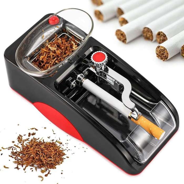 Automatic Electric Cigarette Rolling Machine Cigarette Injector Maker, Diameter: 6.5mm, Power Plu...