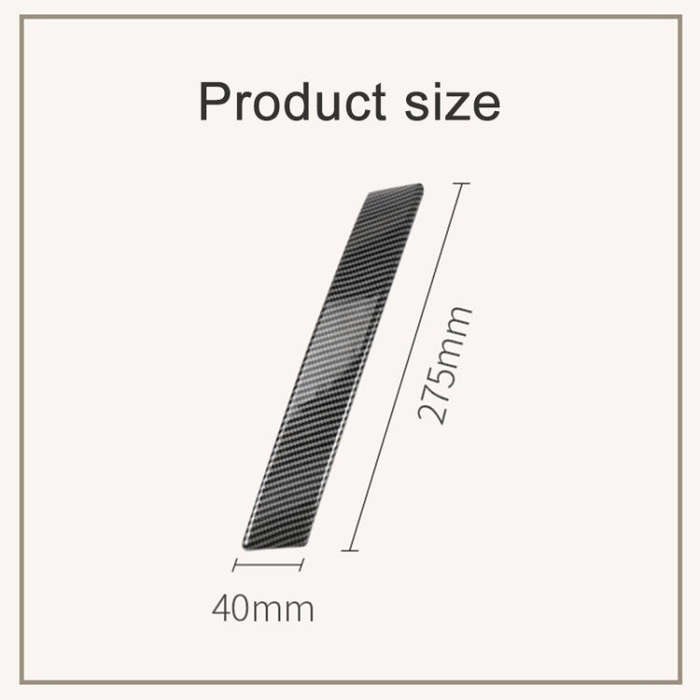 For Nissan Qashqai Left-Drive Car Door Inside Handle Cover, Type:Cover Left(Black)