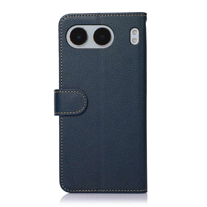 For OnePlus Nord 4 KHAZNEH Litchi Texture Leather RFID Phone Case(Blue)