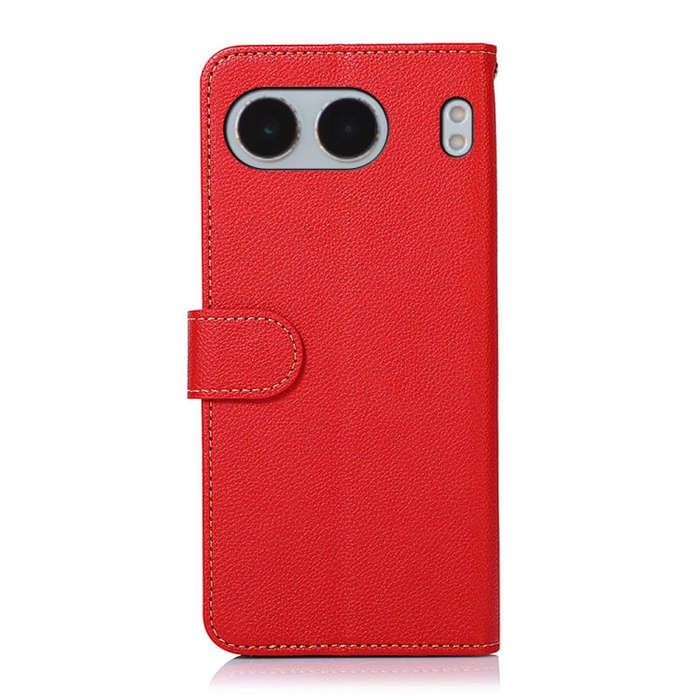 For OnePlus Nord 4 KHAZNEH Litchi Texture Leather RFID Phone Case(Red)