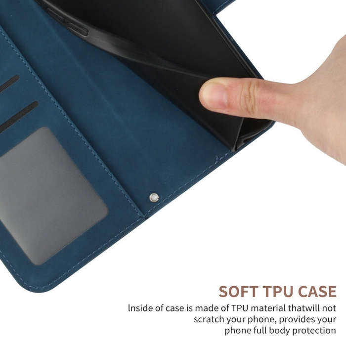 For OnePlus Nord 4 5G Skin Feel Sun Flower Embossed Leather Phone Case with Lanyard(Inky Blue)