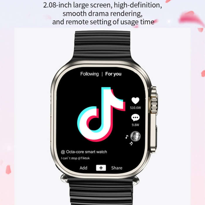 GS29 2.08 inch IP67 Waterproof 4G Android 9.0 Smart Watch Support AI Video Call / GPS, Specificat...