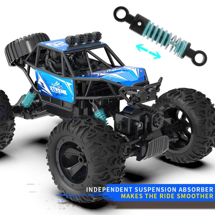 JJR/C Q145 Conqueror Alloy Climbing Remote Control Car(Blue)