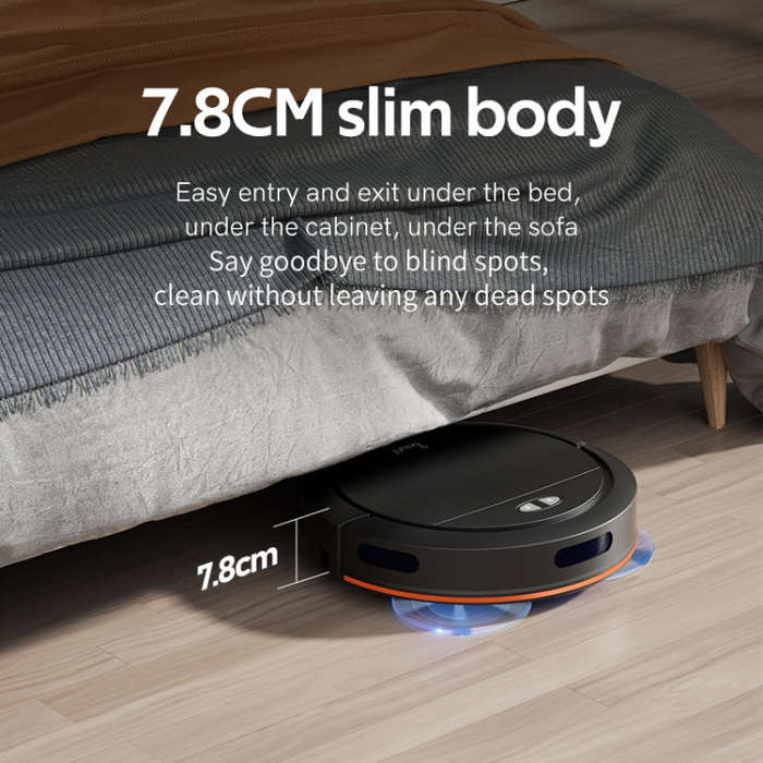 OB16 Mini Vacuum Cleaner Intelligent Sweeping Robot(White)