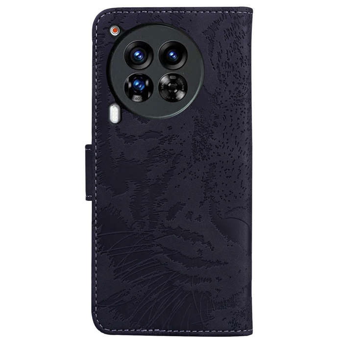 For Tecno Camon 30 Premier 5G Tiger Embossing Pattern Flip Leather Phone Case(Black)