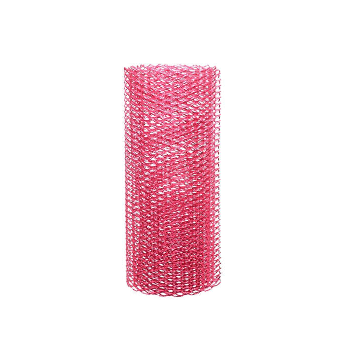 XH-6013 100x33cm Universal Car Grill Mesh Aluminum Alloy Grille Insert Bumper, Type:Small Hole(Red)
