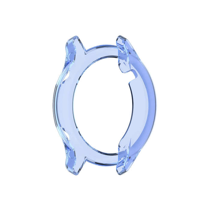 For Huawei Honor Magic watch2 46mm TPU Wrapped Empty Half Case Watch Case(Transparent Blue)