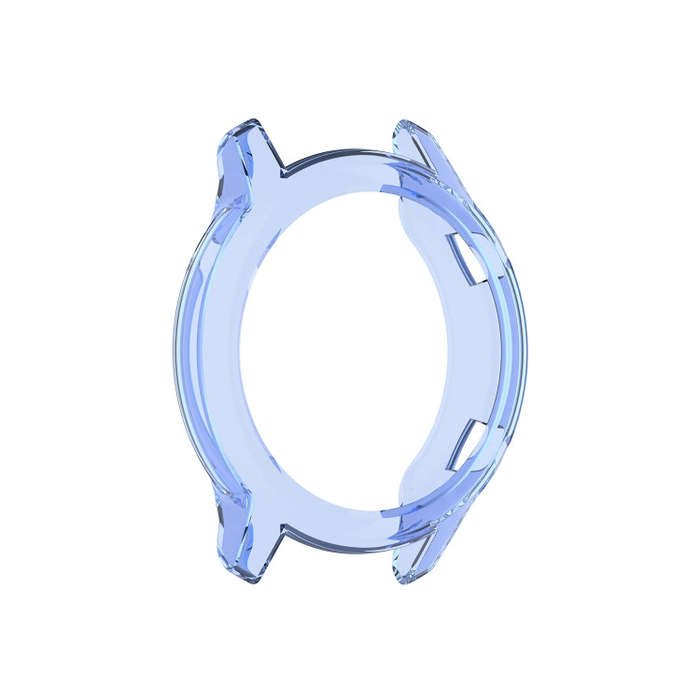 For Huawei Honor Magic watch2 46mm TPU Wrapped Empty Half Case Watch Case(Transparent Blue)