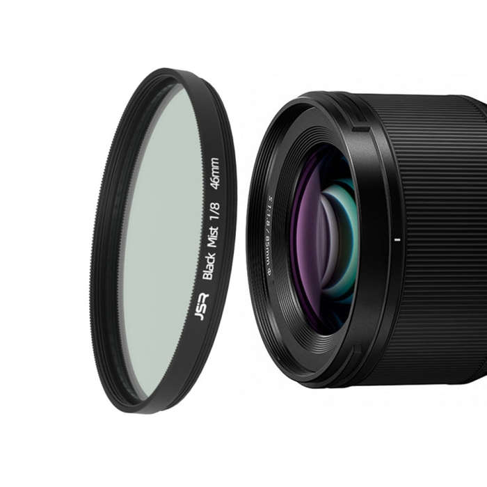 JSR Black Mist Filter Camera Lens Filter, Size:46mm(1/8 Filter)
