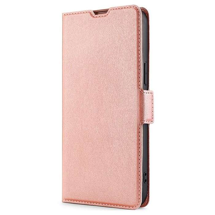For Honor X8c 4G Ultra-thin Voltage Side Buckle Horizontal Flip Leather Phone Case(Rose Gold)