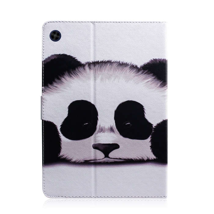 For Huawei MatePad T8 Colored Drawing Pattern Horizontal Flip PU Leather Case with Holder & Card ...