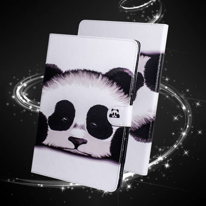 For Huawei MatePad T8 Colored Drawing Pattern Horizontal Flip PU Leather Case with Holder & Card ...