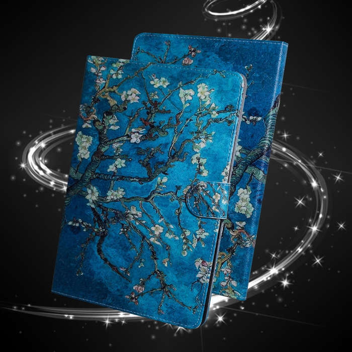For Huawei MatePad T8 Colored Drawing Pattern Horizontal Flip PU Leather Case with Holder & Card ...