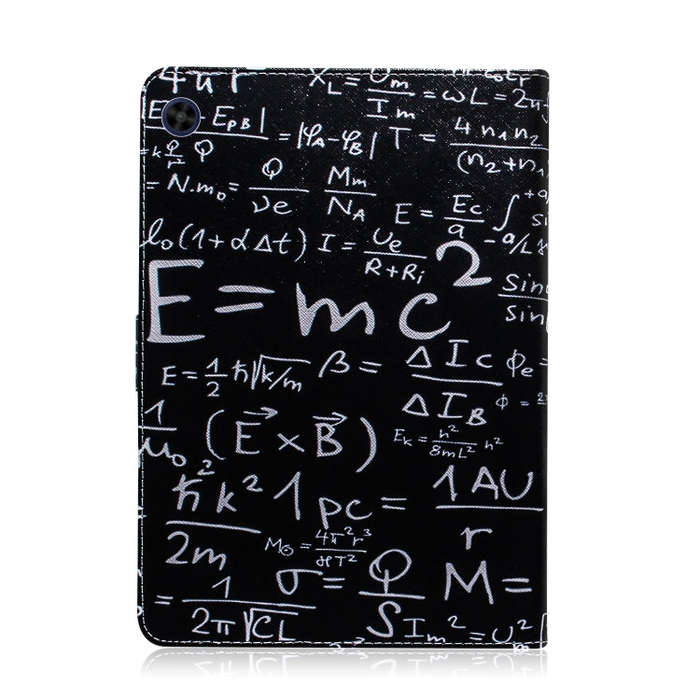 For Huawei MatePad T8 Colored Drawing Pattern Horizontal Flip PU Leather Case with Holder & Card ...