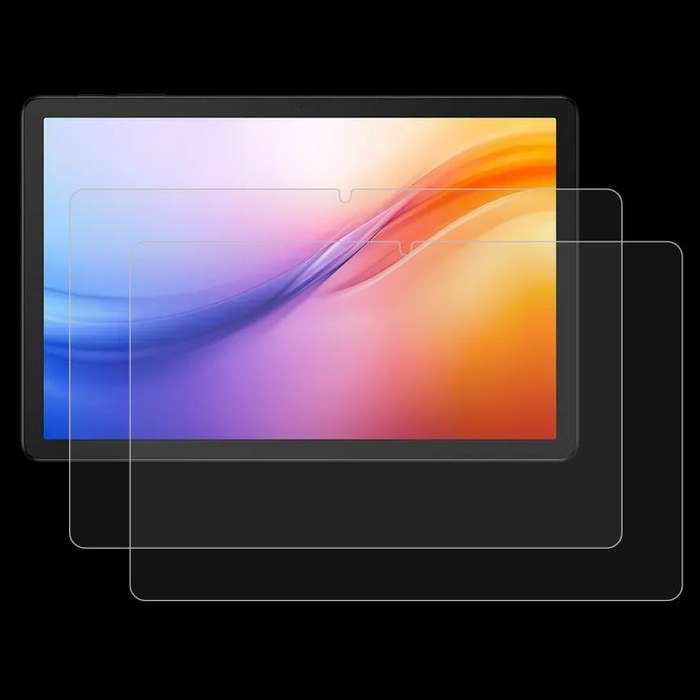 For Doogee Tab G6 Plus 11 inch 2pcs 9H 0.3mm Explosion-proof Tempered Glass Film
