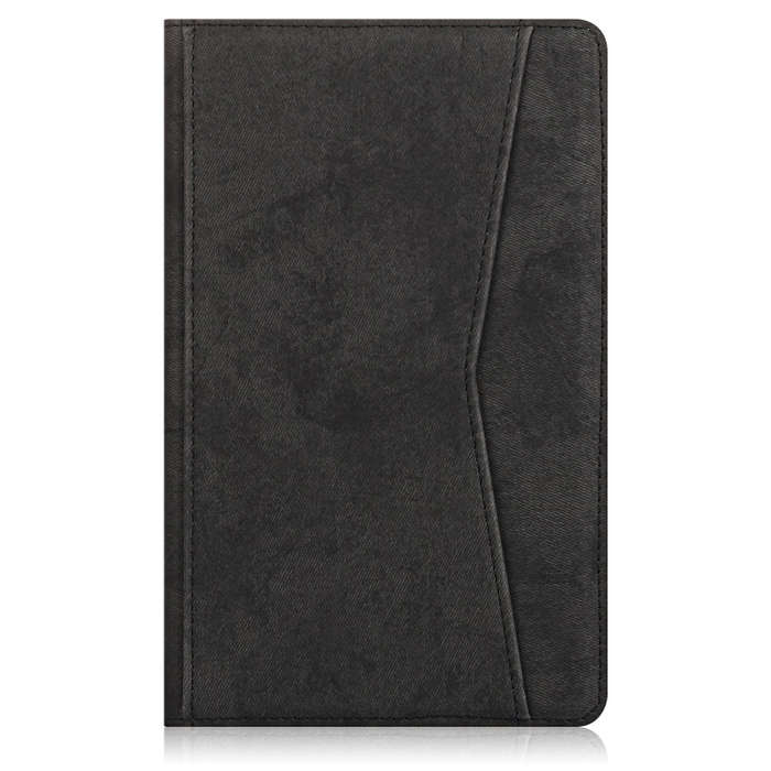 For Huawei MatePad T8 Marble Cloth Texture Horizontal Flip Leather Case with Card Slot & Holder(B...