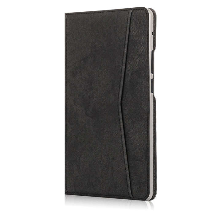 For Huawei MatePad T8 Marble Cloth Texture Horizontal Flip Leather Case with Card Slot & Holder(B...