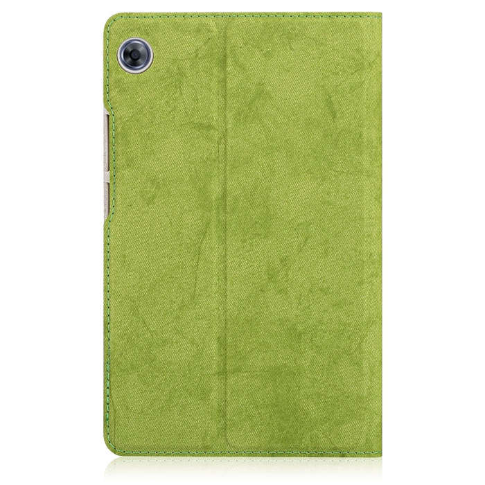 For Huawei MatePad T8 Marble Cloth Texture Horizontal Flip Leather Case with Card Slot & Holder(G...