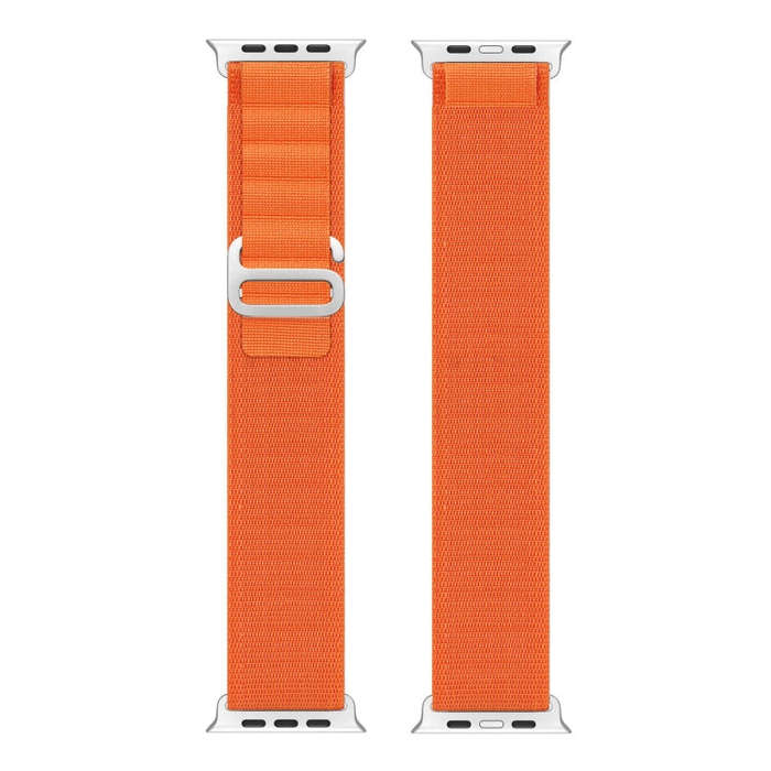 For Apple Watch Ultra 2 49mm DUX DUCIS GS Series Nylon Loop Watch Band(Orange)