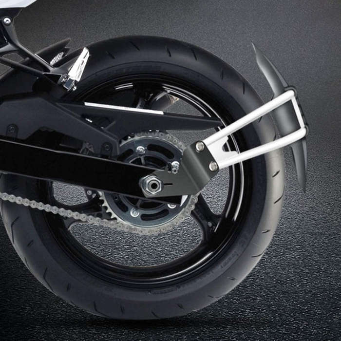 Motorcycle Stainless Steel Modified Rear Wheel Fender Dustproof Splash Flaps Mudguards Fender Gua...