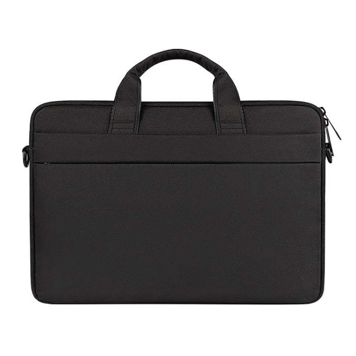 For 15.6 inch ST01S Waterproof Oxford Laptop Diagonal Shoulder Handbag(Black)