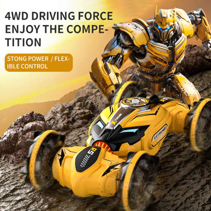 JJR/C Q150 2.4G 4WD Drive Double Sided Remote Control Amphibious Car(Blue)