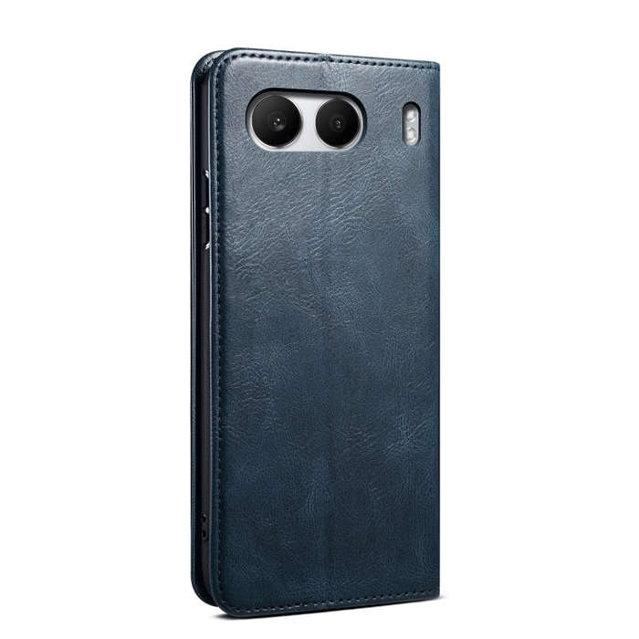 For OnePlus Nord 4 Oil Wax Crazy Horse Texture Leather Phone Case(Blue)