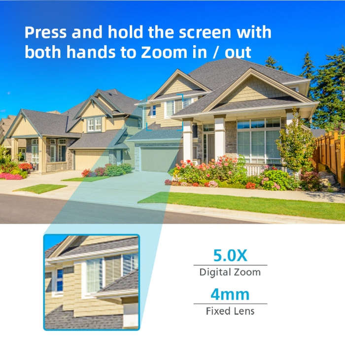 A8-C2 2MP Smart WiFi Surveillance IP Camera, Dual-light Full Color Night Vision / Two Way Audio /...