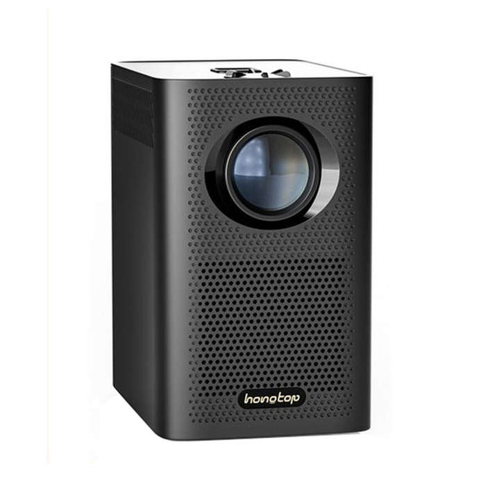 S30 Max Android 10 OS HD Portable WiFi Mobile Projector, Plug Type:AU Plug(Black)