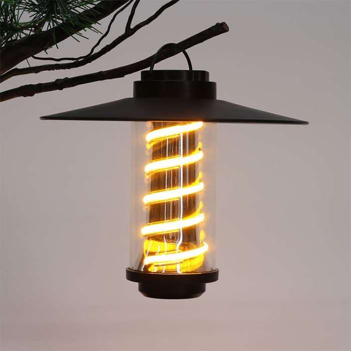 USB-C / Type-C Outdoor Portable Camping Night Light Set, Flashlight + Shade + Tripod