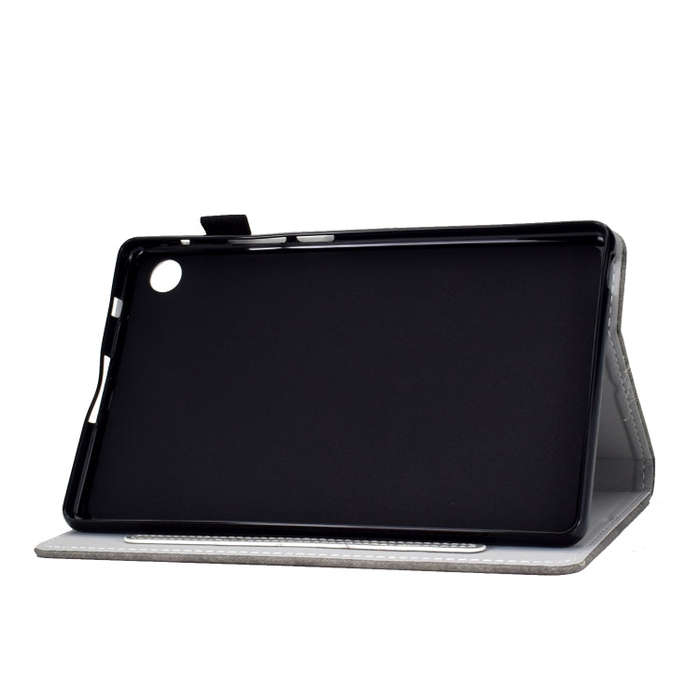 For Huawei MatePad T8 Marble Style Cloth Texture Tablet PC Protective Leather Case with Bracket &...