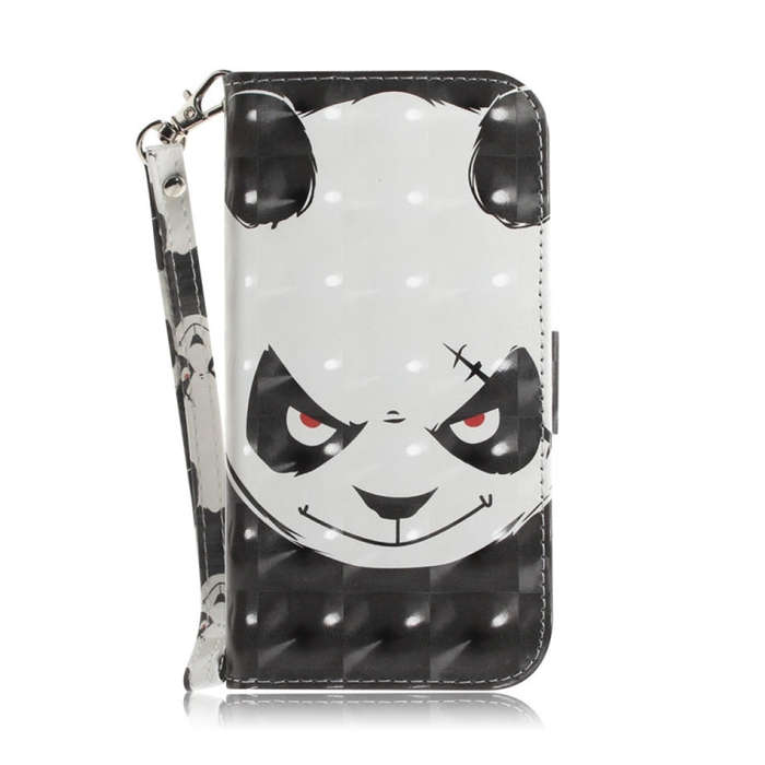 For Honor X6b 3D Colored Horizontal Flip Leather Phone Case(Angry Bear)