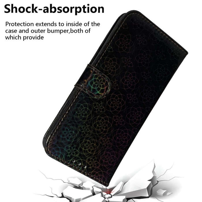 For OnePlus Nord 4 Colorful Magnetic Buckle Leather Phone Case(Black)