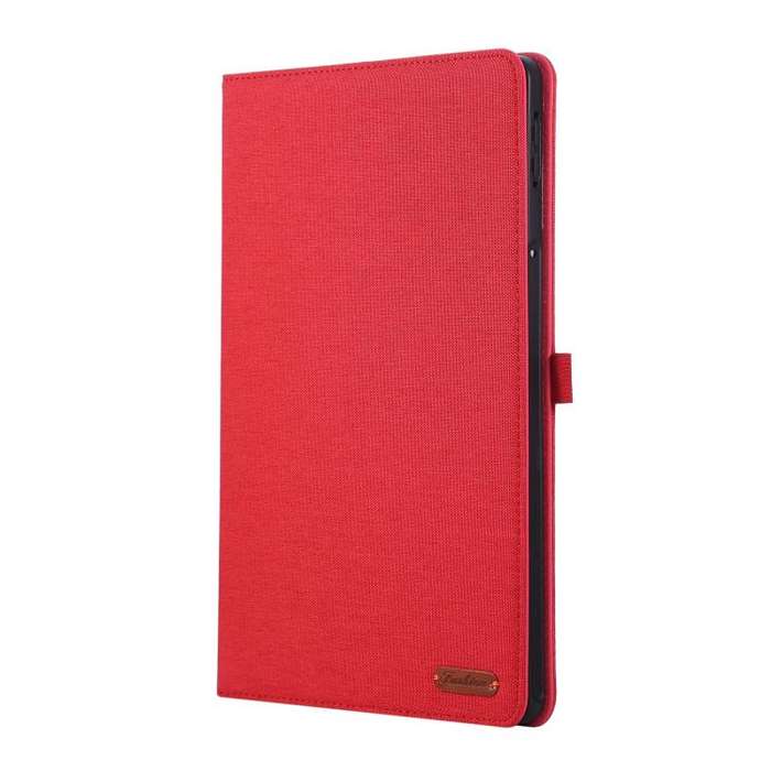 For Honor Pad V9 11.5 Fabric Texture Horizontal Flip Leather Tablet Case(Red)