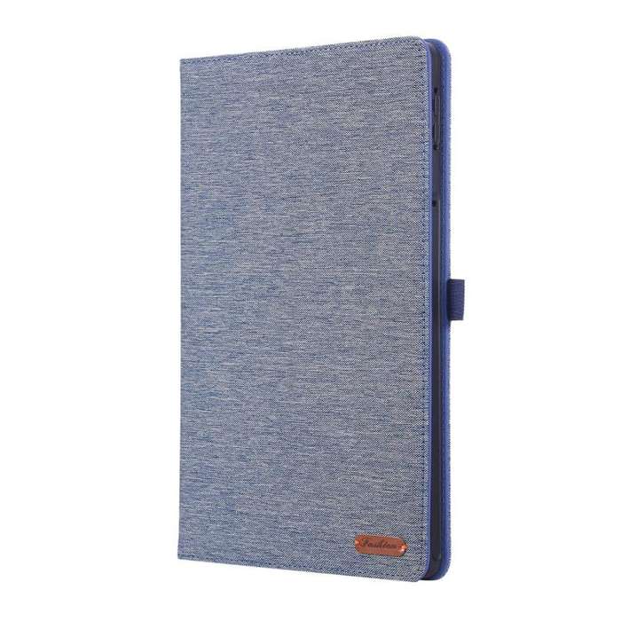 For Honor Pad V9 11.5 Fabric Texture Horizontal Flip Leather Tablet Case(Deep Blue)